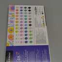 Artecho Acrylic Paint Markers 48 Colors, Acrylic Paint Pens with Brush Tip and Fine Tip for Stone, Rock Painting, Paper, Pumpkin, Wood, Egg, Canvas, Ceramic, Fabric, leather, Glass, DIY Crafts