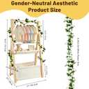 Baby Crate Closet for Baby Shower Double-Layer Baby Shower Basket