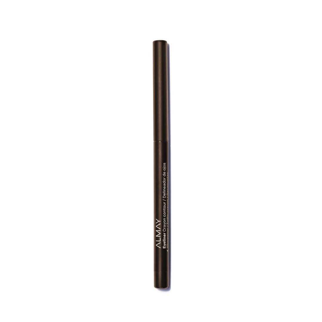 Almay All-Day Eyeliner Pencil, Hypoallergenic, Cruelty-Free, Oil-Free, Fragrance-Free, Ophthalmologist Tested, Long Wearing and Water Resistant, Brown Topaz, 0.01 Oz