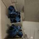 JOYIN 2 Pack 47'' Halloween Decorations Outdoor Light Up Ghost with Timer, Standing Ghost Halloween Decor with Warm String Light for Yard Porch Lawn Garden Party Supplies