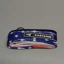 KastKing MeshGuard Rod Socks, Fishing Rod Sleeve, Neoprene Fishing Pole Sleeve, Fishing Rod Covers, Built-in Hanging Loop & Adjustable Lanyard, Fits Casting, Spinning, & Fly Rods (Flag 1 Pcs)