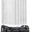 Ecogear 28" Costume Rack Duffel, Carry-On Rolling Luggage with Aluminum Rem Wheeled Duffel, In-Line Wheel (black )
