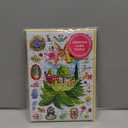 Galison Artisanal Eggs  Easter Greeting and Jigsaw Puzzle Card Includes Color Coordinated Envelope and Sticker Seal