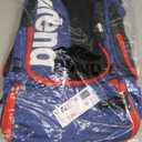 ARENA Spiky III Backpack 45 Swimming Athlete Sports Gym Rucksack Large Training Gear Equipment Swim Bag for Men and Women, 45 Liters, Navy/Red/White