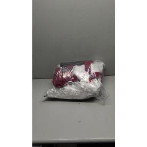 11pcs Santa Claus Costume for Men Women Adults Deluxe Santa Costumes Suit Outfit Christmas with Bell (Small, Red)