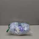 Chouyatou Women's Summer Casual Linen Beach Tunic Dress Loose High Low Midi Long Polo T Shirt Dress (Blue) Small