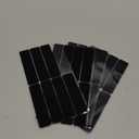 Art3d 16 Sets Hook and Loop Tape Sticky Back,1 in.x 4 in. Double-Sided Command Adhesive Strip Heavy Duty (Black)