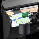 for Tesla Model Y Dashboard Organizer (20192025)  Multi-Functional Cup Holder Storage Box, Secure No-Slip Installation in 10th/11th Positions on Drivers Side Only