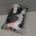 SilTriangle 24 Pcs Casino Party Favor Gift Bags Casino Theme Party Decorations with Drawstring Las Vegas Satin Goody Treat Poker Bags for Birthday Game Night Decoration(Black White Red)