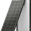JJN 100 Watt Solar Panel, N-Type 16BB High Efficiency 12 Volt Solar Panels | 25% High Coversion Rate Solar Module PV Charge for Boat Rooftop Caravan and Other Off-Grid System
