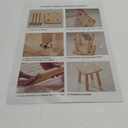 Wooden Toddler Table and Chair(2) Set for Kid, Activity Table Furniture 2-8, 23.62 x 15.75 x 17.32 inches