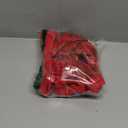 Meseey 2 Pcs 20 x 10 Inch Large Red Velvet with Glitter Gold Edge Bows Farmhouse Wreaths Bow for Gift Wrapping Tree Topper Front Door Home Decorations