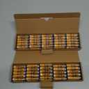 100 Pack AAA High-Performance Alkaline Batteries, 10-Year Shelf Life, Easy to Open Value Pack