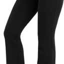 Nirlon Straight Leg Yoga Pants - Straight Leg Leggings for Women Breathable Leggings for Yoga Regular & Plus Size Pants for Gym (2XL 28" Inseam, Black)