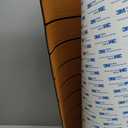OCEANBROAD Self-Adhesive 96''x28.8'' Boat Flooring with 3M Adhesive Backing EVA Foam Boat Decking Faux Teak Marine Non-Slip Sheet for Jon Motor Boats Yacht Helm Pad Floor, Brown with Black Seam Lines