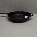 Utopia Kitchen Cast Iron Frying Pan 12 Inch, Cast Iron Chefs Pan, Pre Seasoned Skillet, Safe Grill Cookware for Indoor & Outdoor Use, Black