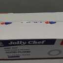 JOLLY CHEF 300 Count 8.5 Inch Paper Plates, Soak-Proof, Cut Proof, Disposable Heavy Duty Plates for Everyday Use, Picnic, Family Gatherings, Parties