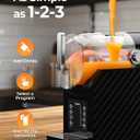 Slushie Machine with Self-Cleaning, 3 Preset Programs Slushie Maker, 88oz Professional Slushy Machine for Home, No Ice Needed Frozen Drink Maker for Frapps, Margaritas & Milkshakes Smoothie, and more