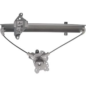 OEG Parts Rear Right Window Regulator Fits Mitsubishi Lancer 2004-2007 Passenger Side; Replaces MR991330, 135-58537RWOM