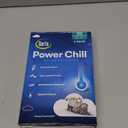 Serta Power Chill Cooling Pillow Protectors, Stain Resistant and Zippered Pillow Protector, Protects Pillow from Dust and Dirt (2 Pack), Standard/Queen 20inch x 28inch, White