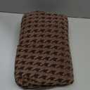 MAXIJIN Couch Cushion Covers for Sectional Sofa, Stretch Sofa Cushion Cover Washable Furniture Protector with Elastic Bottom & Non-Slip Strap for Pets Kids (1PC Chaise Cover, Brown)