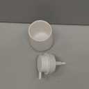 Soap Dispenser Ceramic with Easy-to-Press Pump Hand Lotion Liquid Dispenser for Shampoo Bathroom Kitchen 12 oz White