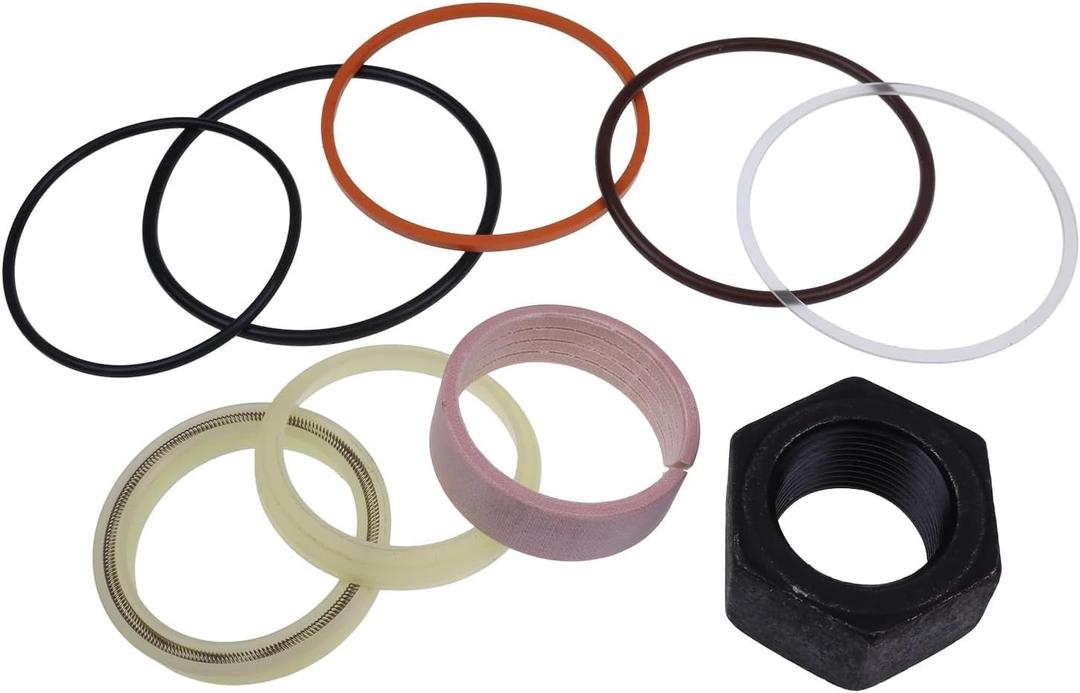 JZGRDN Hydraulic Cylinder Seal Kit 7137945 7225639 Compatible with Bobcat 335 435 Excavator A770 S650 S750 S770 Skid Steer Loader T650 T750 T770 Compact Track