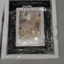 PHAREGE Vintage Picture Frame 5x7 Black, 5 by 7 Ornate Decorative Antique Frame with Mat for 4x6 Photo, Fancy Matted Frame for Desktop or Wall, Horizontal or Vertical