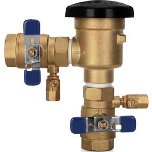 1720A Pressure Vacuum Breaker Assembly for Zurn Wilkins 1-720A, Brass Irrigation Backflow Preventer, Max 400 PSI Backflow Preventer Valve for Irrigation Systems and Commercial Water Supply Systems