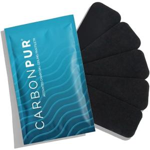Activated Charcoal Ceiling Fan Filters 5-Pack - Made in USA Air Purifier Filters | Universal Fit | Eliminate Odors, Dust & Pollutants