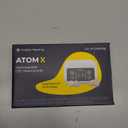 Audien Atom X Hearing Aid For Seniors & Adults with Hearing Loss - Noise Cancelling, Rechargeable OTC Bluetooth Hearing Aids w/Charging Case, 48+ Hour Battery Life, Touchscreen Control, Nearly Invisible Design