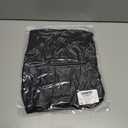 Women's Ruch Side Fall Off Shoulder Long Sleeve Shirts Casual Going Out Tops Black Small