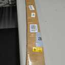 One-Piece Tension Curtain Rod 54-90 inch Brushed Gold Shower Curtain