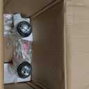 JUNNAI Table Lamps Set of 2, Gold Bedside Lamps, 3 Way Dimmable Nightstand Lamps with Marble Base & Linen Shade &Pull Chain,18.5 Inches Tall Skinny Desk Lamps for Bedroom Living Room(Bulbs Included)