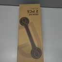 ABLECARE 2 Pack 16 Inch Elderly Heavy Duty Shower Handle, Seniors Grab Bars for Bathtubs, Suction Cup Removable Handrails, Safety Bathroom Grip for Handicap (Light Gray)