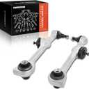A-Premium 2 x Front Rearward Lower Control Arm, with Ball Joint & Bushing, Compatible with Mercedes-Benz S400 10-13, S450 08-11, S550 S600 S65 AMG 07-13, S63 AMG 08-13, RWD