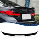 Rear Trunk Spoiler PSM-Style Compatible with 5 Series and M5 Sedan (G30 & F90 M5 17-23, Gloss Black)