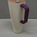 Owala FreeSip Tumbler Insulated Stainless Steel Water Bottle with Built-in Straw and Side Handle, For Travel, Work, School, and Sports, 40oz, BPA Free, Leak Proof, Deaybreak (Daybreak)