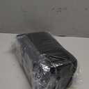 Everlasting Comfort Car Seat Cushion for Driving - Wedge Car Cushion for Office, Travel, Gaming Chair Memory Foam Driver Booster for Short People, Non-Slip, Washable Cover, Back & Sciatica Relief (Black)