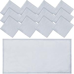 Hortsun 12 Pcs Fluorescent Light Covers 2 x 4 ft Classroom Ceiling Light Cover Magnetic Filters Fluorescent Diffuser Covering for Classroom Office Hospital Drop Ceiling(Gray)