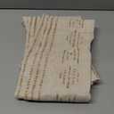 jinchan Boho Kitchen Curtains Linen Tier Curtains 36 Inches Bohemian Cafe Small Drapes Striped Mudcloth Farmhouse for Bathroom RV Camper Light Filtering Rod Pocket 2 Panels Taupe on Beige