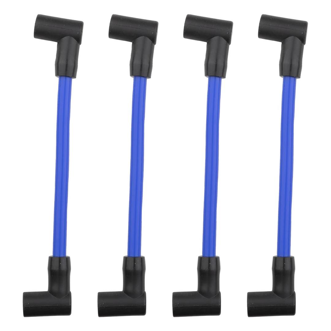 4 Pcs Marine Spark Plug Wire 6" High Performance Premium Marine Replacement for Evinrude OMC Johnson Spark Plug Wire Leads Set Sierra Boating Accessories Replace 18-8816-1 ZF478V