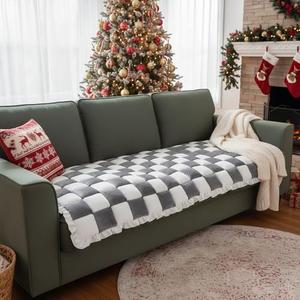 LiveGo Couch Cover for Dogs Washable, Sofa Cover Protector, Couch Covers for 3 Cushion Couch Sofa Pet Friendly, Soft, Non Slip, 70"×180"