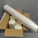 NYHI 300 Pack 6 oz White Paper Disposable Coffee Cups Hot Cold Beverage Drinking Cup for Water Juice Espresso Tea Ideal for Water Coolers Party