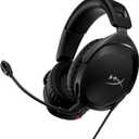 HyperX Cloud Stinger 2 Gaming Headset, DTS Headphone:X Spatial Audio, Lightweight Over-Ear Headset with mic, Swivel-to-Mute Function, 50mm Drivers, PC Compatible, Black