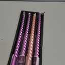 SEVEN LUCKY LIGHT 10 inches Advent Candles Set of 4,Ture Dripless Advent Wreath Candles,Velas de Adviento Nativity Scene Candlesticks, Elegant Non Toxic Candle Sticks