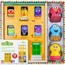 Sesame Street Neighborhood Friends Includes 5 Figures, 3-inches, Classic Collectibles Pack for Toddlers, Great Toy for Kids 18 Months and Up