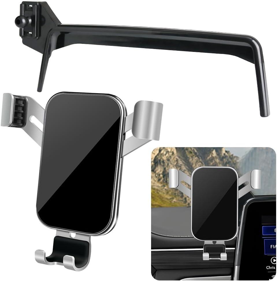 Car Phone Holder for GMC Yukon SLE SLT AT4 2021-2024 and Yukon XL SLE/SLT/AT4 2021-2024Not Fit Denali/Denali Ultimate Auto Interior Accessories Best Cell Phones Mount Cellphone Screen Stand