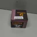 Roogaluckeep Pour Over Coffee Dripper, Stainless Steel Coffee Filter, Paperless Reusable Coffee Filter, Metal 600 Mesh Strainer Coffee Maker Single Cup Brewer 1-2 Cup