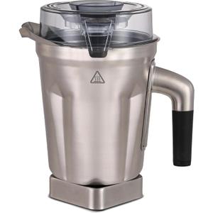 Stainless Steel Container 64oz Compatible with 5200 5000 E310 Vm0102 Vm0103 Vm0197 Classic/Commercial Series Blender, 64oz Stainless Steel Blender Pitcher jar cup 